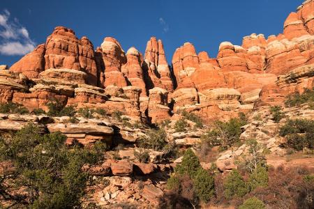 Der Canyonlands Nationalpark im US-Bundesstaat Utah bietet atemberaubende Sandsteinlandschaften. Wie im Film 