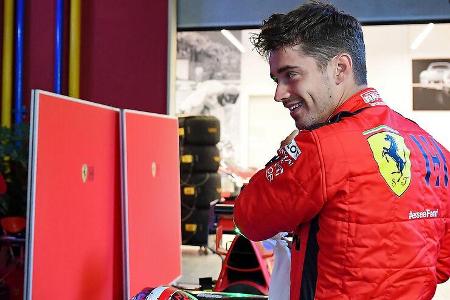 Charles Leclerc - Ferrari-Showrun - Maranello - 2020