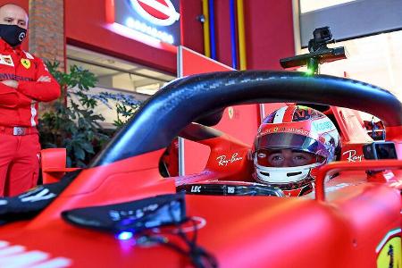 Charles Leclerc - Ferrari-Showrun - Maranello - 2020
