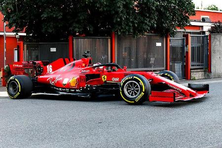 Charles Leclerc - Ferrari-Showrun - Maranello - 2020