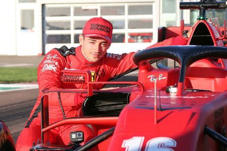 Charles Leclerc - Ferrari-Showrun - Maranello - 2020