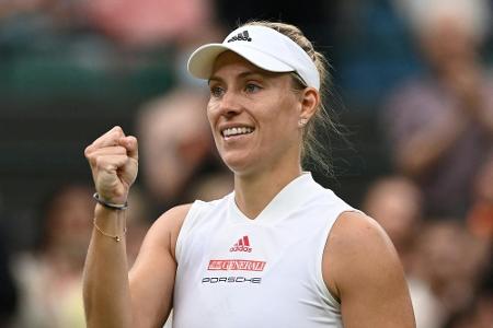 Kerber in Wimbledon in Runde drei Kerber in Wimbledon in Runde drei
