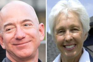 Jeff Bezos fliegt mit 82-jähriger Pilotin ins Weltall