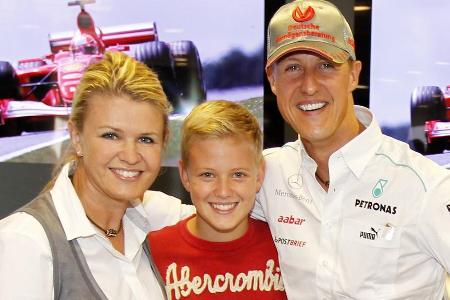 Mick Schumacher wird am 22. März 1999 in Vufflens-le-Château in der Schweiz geboren. Der Sohn des damals zweimaligen Formel-...