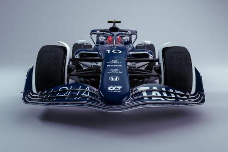 Alpha Tauri - F1-Auto 2022 - Team-Lackierung