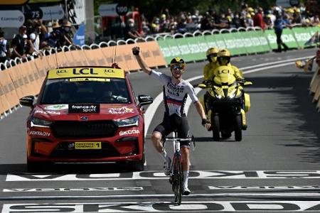 Tour de France: Mohoric gewinnt 19. Etappe und feiert zweiten Tagessieg