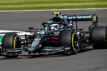 Sebastian Vettel - Aston Martin - GP England - Silverstone - Formel 1 - 16. Juli 2021