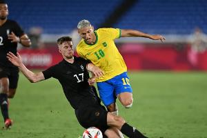 Fußballer mit Fehlstart: Kuntz-Team gegen Brasilien ohne Chance