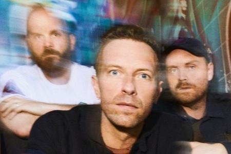 Chris Martin (Mitte) und Co. sind mit einem neuen Album zurück Chris Martin (Mitte) und Co. sind mit einem neuen Album zurück