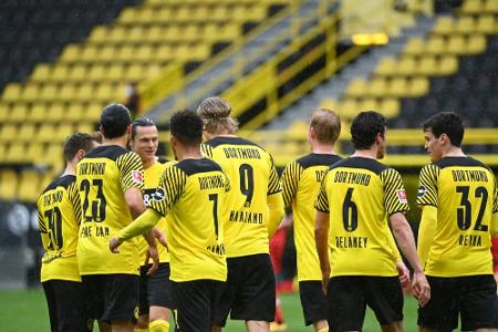 Dortmund kommt noch nicht in Schwung - Wolf verletzt