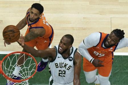 NBA-Finals: Bucks gleich gegen Suns aus NBA-Finals: Bucks gleich gegen Suns aus