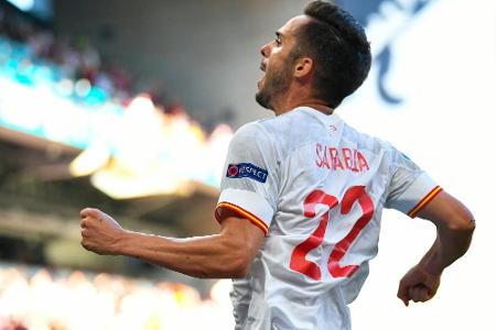 Spanien droht Ausfall von Sarabia im Halbfinale Spanien droht Ausfall von Sarabia im Halbfinale