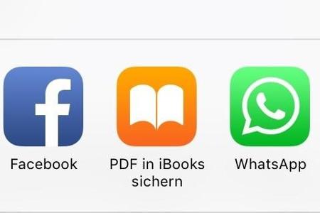 Sichern Sie PDF-Files in iBooks