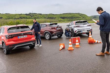 Nissan Juke, Opel Mokka, VW T-Cross