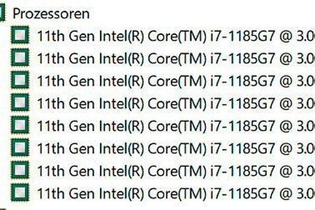 Bei Prozessoren mit Simultaneous Multithreading oder Hyper-Threading kann Windows doppelt so viele Kerne ansprechen wie tats...