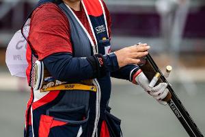 Sportschützin Messerschmidt Fünfte im Skeet
