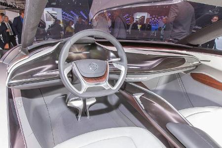 Opel Monza Concept, Sitzprobe
