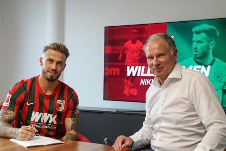 Vertrag bis 2026: Dorsch wechselt nach Augsburg Vertrag bis 2026: Dorsch wechselt nach Augsburg