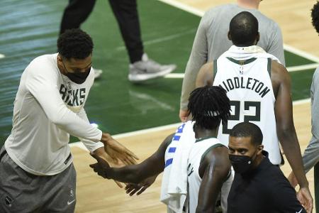 Bucks erkämpfen sich Matchball ohne Antetokounmpo