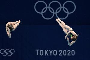 Wasserspringerinnen Punzel/Hentschel holen erste deutsche Olympia-Medaille