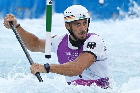 Slalom-Kanuten Tasiadis und Funk mühelos im Halbfinale Slalom-Kanuten Tasiadis und Funk mühelos im Halbfinale