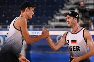Beachvolleyball: Thole/Wickler wahren Achtelfinalchance