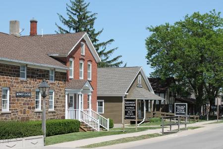 Iowa: Die Amana Colonies sind eine aus mehreren Siedlungen bestehende christliche Gemeinschaft. Viele Häuser der einstigen K...