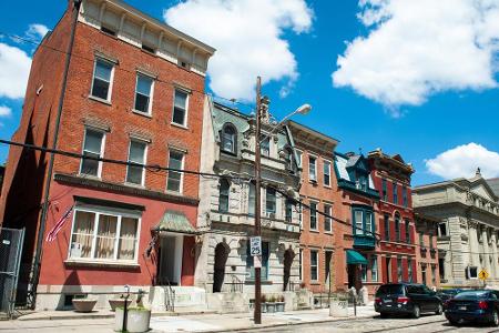 Ohio: Over-the-Rhine ist eine bekannte Wohngegend in Cincinnati. Das Arbeiterviertel wird von manchen Experten als das größt...