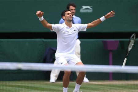 Djokovic durch Wimbledonsieg schon für die ATP Finals qualifiziert Djokovic durch Wimbledonsieg schon für die ATP Finals qualifiziert