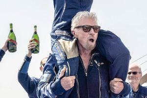 Richard Branson: Überschwängliche Freude nach erstem Weltraumflug