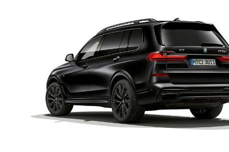 BMW X5 X6 X7 Sondermodelle Frozen Black Vermillion
