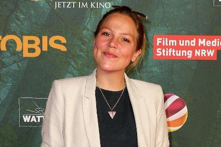 Franziska van der Heide wird zum ersten Mal Mutter. Franziska van der Heide wird zum ersten Mal Mutter.