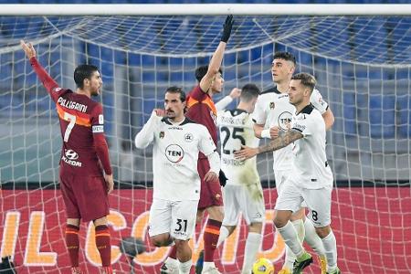 Serie A: Vier weitere Coronafälle bei Spezia Calcio Serie A: Vier weitere Coronafälle bei Spezia Calcio