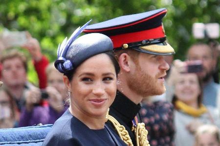 Herzogin Meghan und Prinz Harry in London im Jahr 2019.