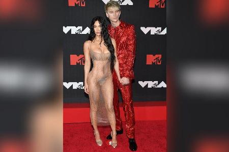 Megan Fox mit Machine Gun Kelly bei den MTV VMAs 2021