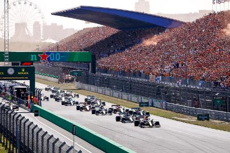Start - GP Niederlande - Formel 1 - 5. September 2021 Start - GP Niederlande - Formel 1 - 5. September 2021