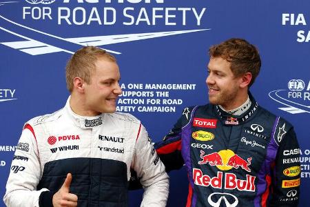 Bottas & Vettel GP Kanada 2013