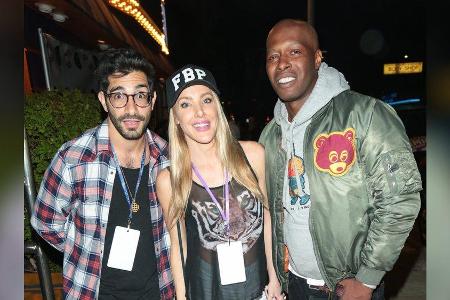 Fuquan Johnson (r.) und Kate Quigley 2018 bei einer Party.
