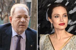 Harvey Weinstein nennt Angelina Jolies Vorwürfe "unverschämt falsch"