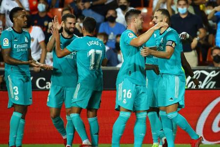 Doppelschlag: Real Madrid dreht Spitzenspiel in Valencia