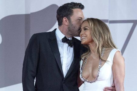 Jennifer Lopez und Ben Affleck bei den Filmfestspielen in Venedig.