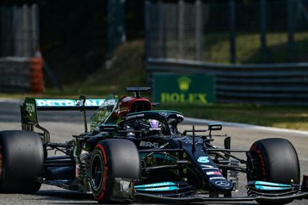 Formel 1: Hamilton im zweiten Monza-Training vorne Formel 1: Hamilton im zweiten Monza-Training vorne