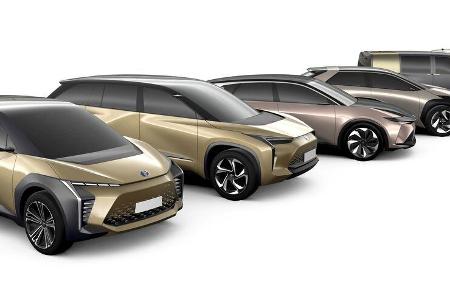 6/2019, Toyota Elektroauto Studien 2020