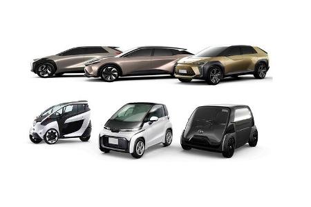 6/2019, Toyota Elektroauto Studien 2020