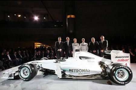 Mercedes GP Präsentation 2010