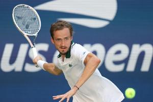 Medwedew zieht ins Halbfinale der US Open ein