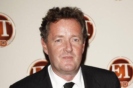 Der britische Moderator Piers Morgan während eines Events in Kalifornien. Der britische Moderator Piers Morgan während eines Events in Kalifornien.