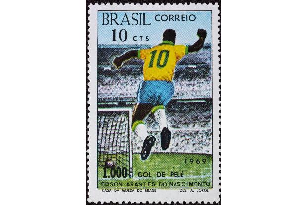 Anlässlich des Treffers prägte die brasilianische Post extra eine Sondermarke.