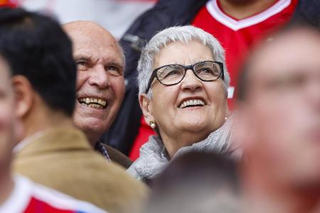 Eltern von Trainer Cheftrainer Pep GUARDIOLA (FCB) , Dolores...