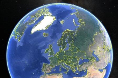 Google Earth - Schauen Sie sich unseren Planeten vom Weltraum aus an.